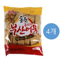 동원 추억의 부산어묵 다양한 종합 1kg X 4개, 1000g