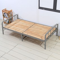 학생 2층 철 침대 프레임 이층침대 높은 두꺼운 기숙사 심플 조립식 고가침대 프레임 침실, 기타, 싱글 침대폭 90cm