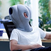 Ostrichpillow 타조베개 정품 쿠션 비행기 차량용, 1. 연그레이