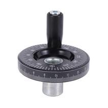 63mm 단단한 핸드 휠 스케일 핸드 휠 기계 부품 Bakelite Machine Handle Calibreated Handwheel, 하나, 블랙 & 실버