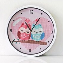 보석십자수 수재샵 시계시리즈 23x23 선물용 인테리어 어린이취미, 02.고래시계
