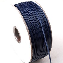 비즈아이 폴리치즈줄 1mm 패션 팔찌, 25_폴리치즈줄1mm_연네이비_450cm, 1개