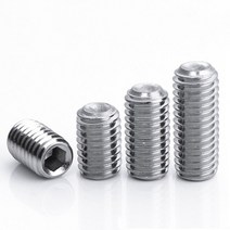 M3M4M5 M6M8 M10 육각 소켓 세트 그럽 알렌 컵 나사 미터법 스프링 플런저, 컵 포인트 나사_20mm5개_M6