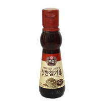 백설 진한참기름, 160ml, 4개