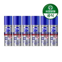 유한양행 [본사직영] 해피홈 아웃도어 미스트파워 모기 드기 기피제 65mL, 6개