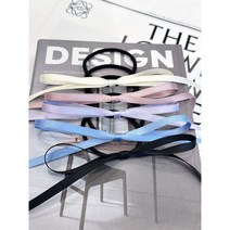 리본 머리끈 롱 헤어끈 [1+1]