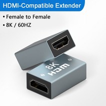 4K 케이블 익스텐더 HDMI 호환 암-암 90 도 어댑터 PC TV 박스 모니터 노트북 PS4 프로젝터 연장, 02 B, 2 PCS