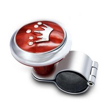 핸들손잡이봉 핸들돌리기 자동차 자동 차량 스티어링 휠 자살 스피너 핸들 트럭 도구 볼 스티어링 휠 금속 베어링 핸들 노브 부스터 W1M0 핸들봉 7, 빨간색