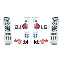 매직온450백색 LGTV KT올레 통합리모컨 셋톱박스