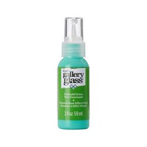 Plaid 갤러리 스테인 글라스 펜 2oz 색상선택 글라스 데코 스테인글라스 물감, 11 Emerald Green