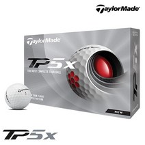 [테일러메이드] TP5X 투어 5피스 골프공 골프볼 12구, one color free