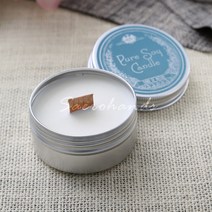 새로핸즈 캔들 알루미늄 틴케이스 (여행용) 4종택1, 틴케이스30g, 1개