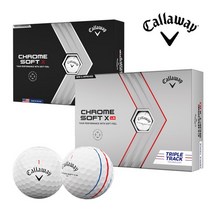 캘러웨이 크롬소프트 X 볼 4피스, 크롬소프트 X (화이트), 1개