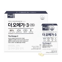 경동제약 네이처위드 더 오메가3 rTG 비타민E EPA DHA, 120캡슐, 1개