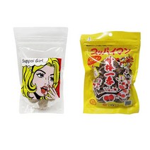 우메보시 일본직구 슈파이맨 감매제일 가미마과자점 가방입 65g×1봉지+슈파이걸 세트
