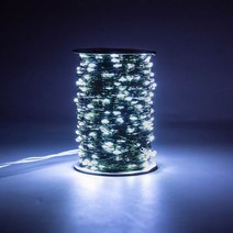 녹색 케이블 1000 LED 문자열 조명 100m 크리스마스 요정 야외 방수 트리 갈 랜드 휴일 Decorration, White, China, 50M 500LEDs