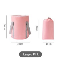 족욕기 족욕통 반신욕기 좌훈 발 편백나무 족욕 족욕탕 건식, L pink