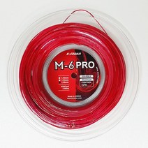 케이세다 테니스 스트링 블레이드 M-6 Pro (1.10/1.15/1.18mm 6각 200m) Blade M-6 Pro STRING
