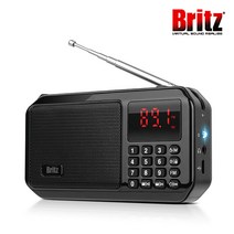 브리츠 BZ-LV980 휴대용 소형 미니 블루투스 어르신 라디오 스피커 부모님선물, 화이트, BZ-LV980_화이트