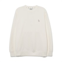 엠엘비 MLB 맨투맨 오버핏 베이직 스몰 로고 LA 크림