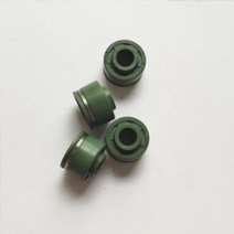 4Pcs 바이크 오토바이 엔진 부품 밸브 스템 오일 인감 대림 125cc VF125 Daelim125 VF, 한개옵션0