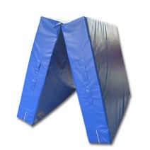 체조 매트 PVC 낙법 높이뛰기 구르기 덤블링 체육관, 접었을때 200x100x10cm 밀도50