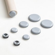 모노플랫 슬라이딩 가구패드 원형 4종 소음방지 바닥보호 테프론패드, 03. 원형 30mm 4입
