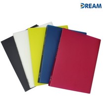 기타 바보사랑[드림산업] 드림 컬러 팔레트 5컬러 세트 클리어파일 40매