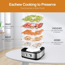 탈수기 및 육포 과일 허브 채소 건조기 5 BPA 프리 트레이 240W, 05 JP_01 220V