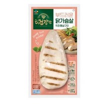[CJ 제일제당]더건강한 닭가슴살 직화 통살구이 100gX10, 100g, 10개