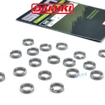 다미끼 스플릿링 방어 부시리 갈치 지깅 낚시 채비 소품 스프리트링, 5호(18개입)