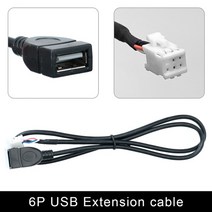 전기차 충전기 가정용 완속 충전 케이블 16A 220V 비상용 휴대용 이동형 범용 전원, 6p USB 케이블