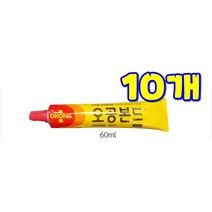 댕이몰 O공본드 노란본드색 접착제 공업용 다용도 합성고무 접착제 60ml qhsem shfks, 10개