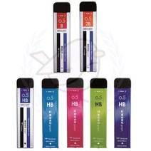 새임 MG 샤프심 0.5MM 사무용품 문구사무용품 문구완구, 라임-HB