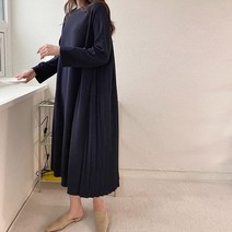 마이시즌 여성용 홀리 뒷주름 원피스
