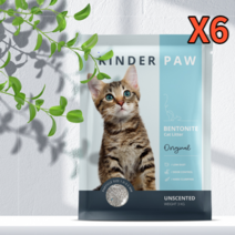 청정 벤토 나이트 무향 냄새 응고형 캣 날림방지 탈취효과 배변 화장실 가성비 24kg 고양이 모래, 1개