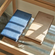 에이플플래너 2023년 다이어리 / AP12 양장 포켓 수첩 48절 - 세로주간식(2면1주), 네이비