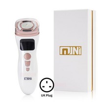 괄사 갈바닉 리프팅 림프순환 IPL LDM 하이푸 테라노바 미세전류 고주파마사지기, hifu 2.0 영국 플러그