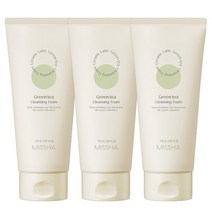 SSG 미샤 크리미 라떼 클렌징 폼 (녹차X3EA)