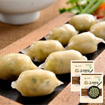 [푸른강산애] 실속옹심이고기만두1kg*2EA, 2개, 1kg