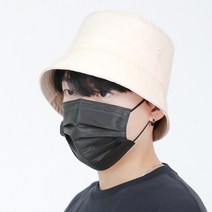 팸드님 피그먼트 버킷햇 남자 여성 데일리 무지 벙거지 모자