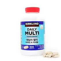 KIRKLAND SIGNATURE 커클랜드시그니춰 데일리 멀티비타민 앤 미네랄, 1개, 757.5g