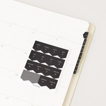 반양장제본 가죽커버 다이어리 위클리 스케줄러 플래너 사무실 회의록 생각보관함 슬림 A4_주간 2023, 02스트로베리밀크