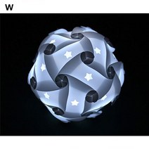 아이큐퍼즐램프-별(24인용), 흰색