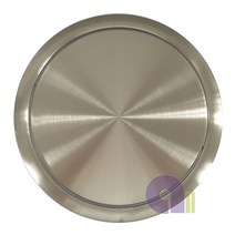 토탈리빙 매립형뚜껑 매립스텐뚜껑 스텐매립뚜껑 사이즈선택, 원형뱅뱅이뚜껑178호, 1개