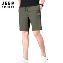 JEEP SPIRIT 지프 남성용 캐주얼 여름얇은 쿨 트레이닝 반바지 23MA783TR7270+사은품