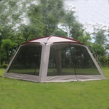 대형 천막 Alltel 5 8 Person Ulterlarge 365 365 210CM 전망대 썬 쉼터 캠핑 텐트 Carpas De Camping Beach Tent, 빨간, 중국