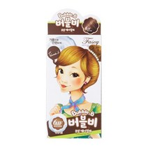 파시 버블비 포밍 헤어칼라 염색약 [베이지 브라운]
