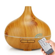 불멍가습기 uv가습기 기화식가습기 고품질 550ml 아로마 테라피 에센셜 오일 디퓨저 우드 그레인 원격, 05-01, 우리를