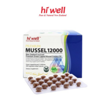 하이웰 초록홍합 오일 뮤셀 MUSSEL 12000 뉴질랜드 푸른잎홍합녹색입그린머슬 복용법, 1개, 12000mg 200캡슐